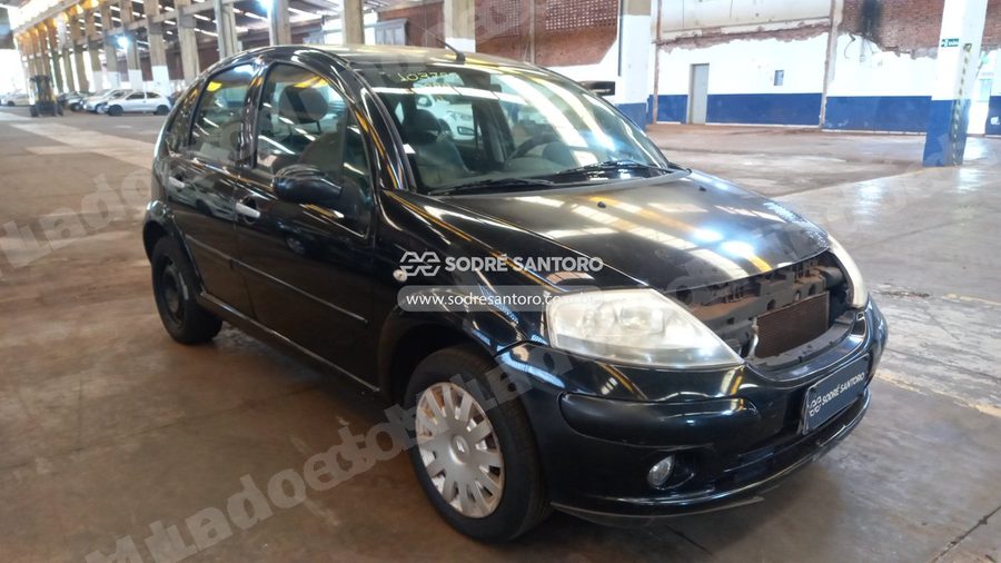 Citroen C3 Excl 14 Flex 2008 em leilão em Sertãozinho/SP
