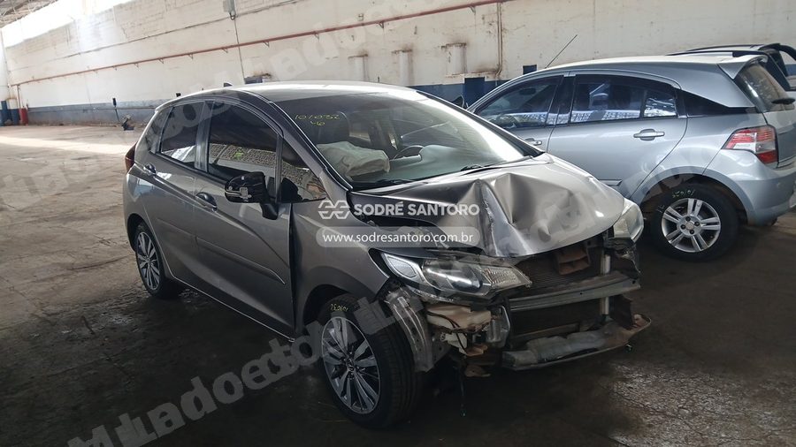 Honda Fit Ex Cvt 2016 em leilão em Ribeirão Preto/SP