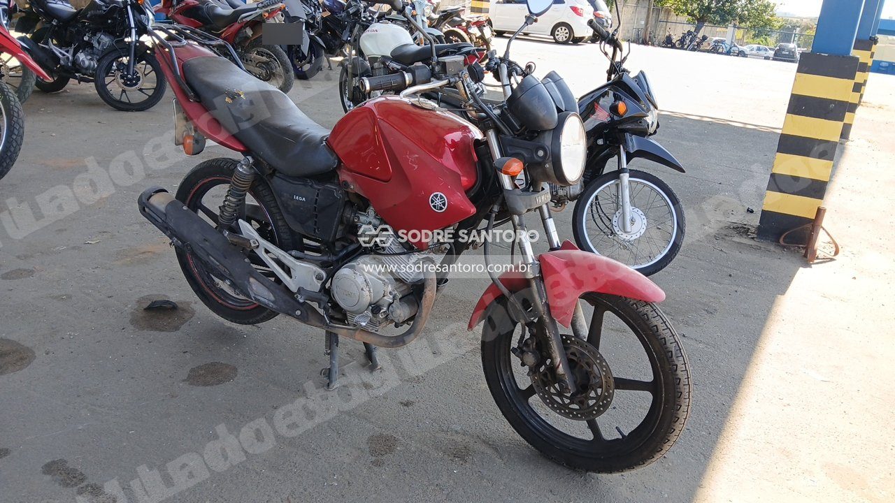 Yamaha Factor Ybr 125 Ed 2012 em leilao em Monte Mor/SP