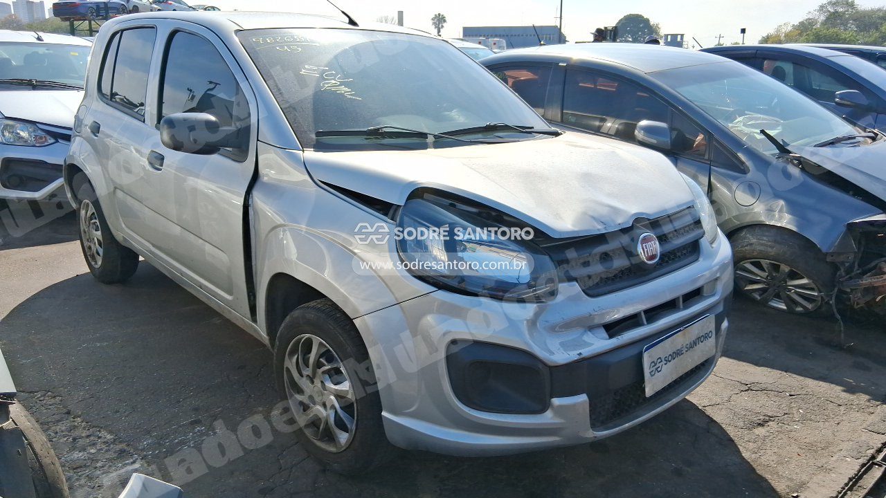 Fiat Uno Attractive 1.0 2019 em leilao em Brasil