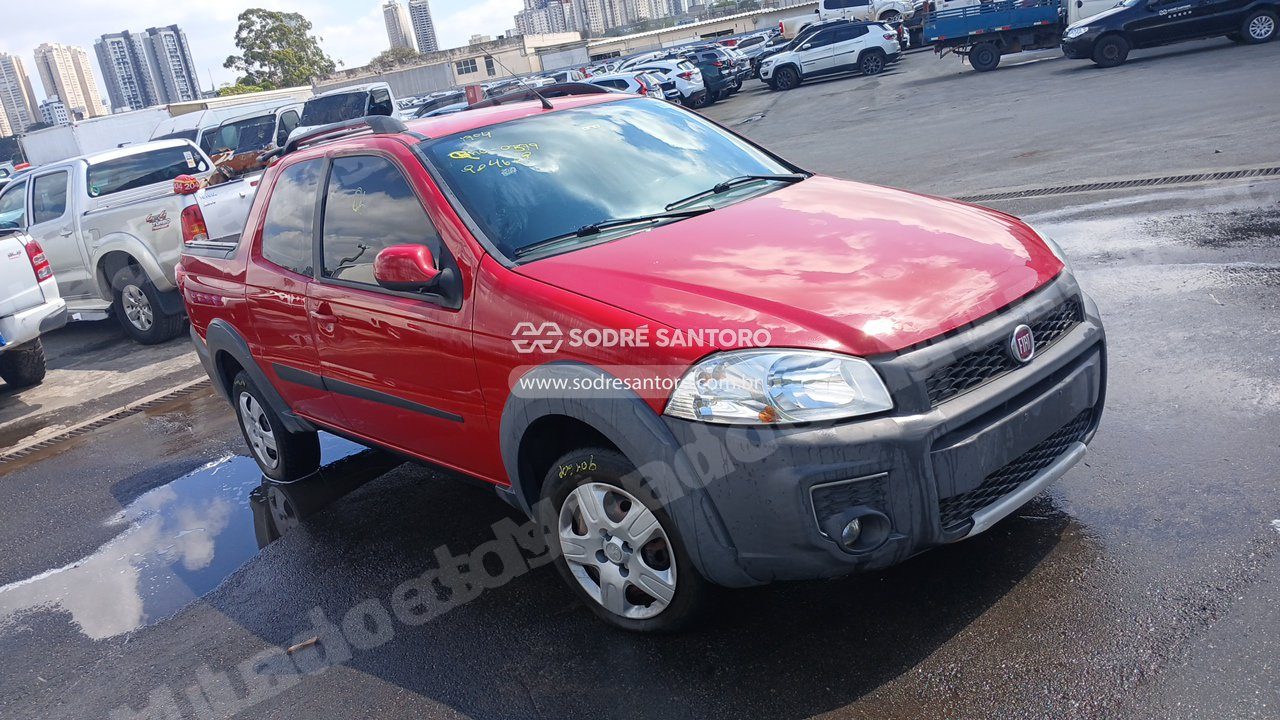 Fiat Strada Hd Wk Cd E 2018 em leilao em Brasil