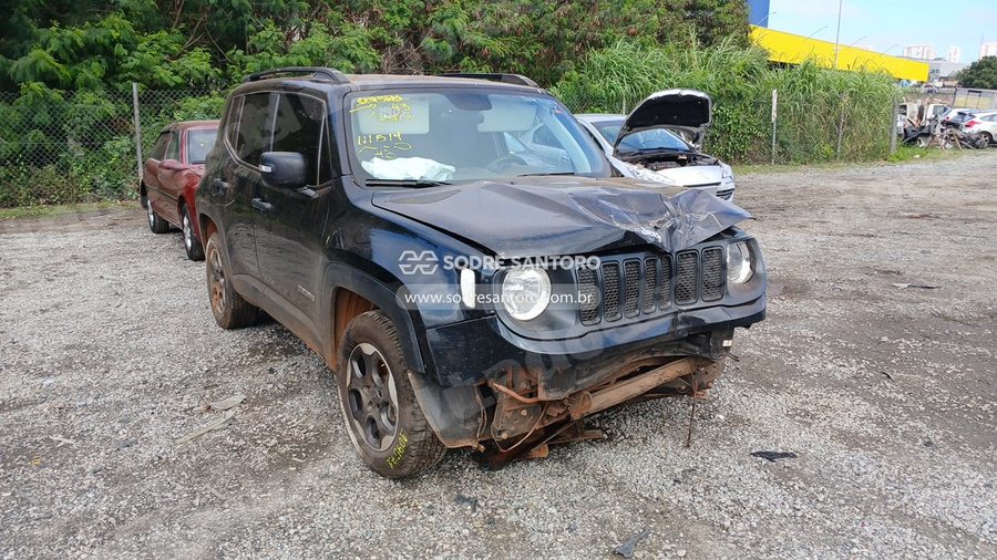 Jeep Renegade 1.8 At 2020 em leilão em Guarulhos/SP