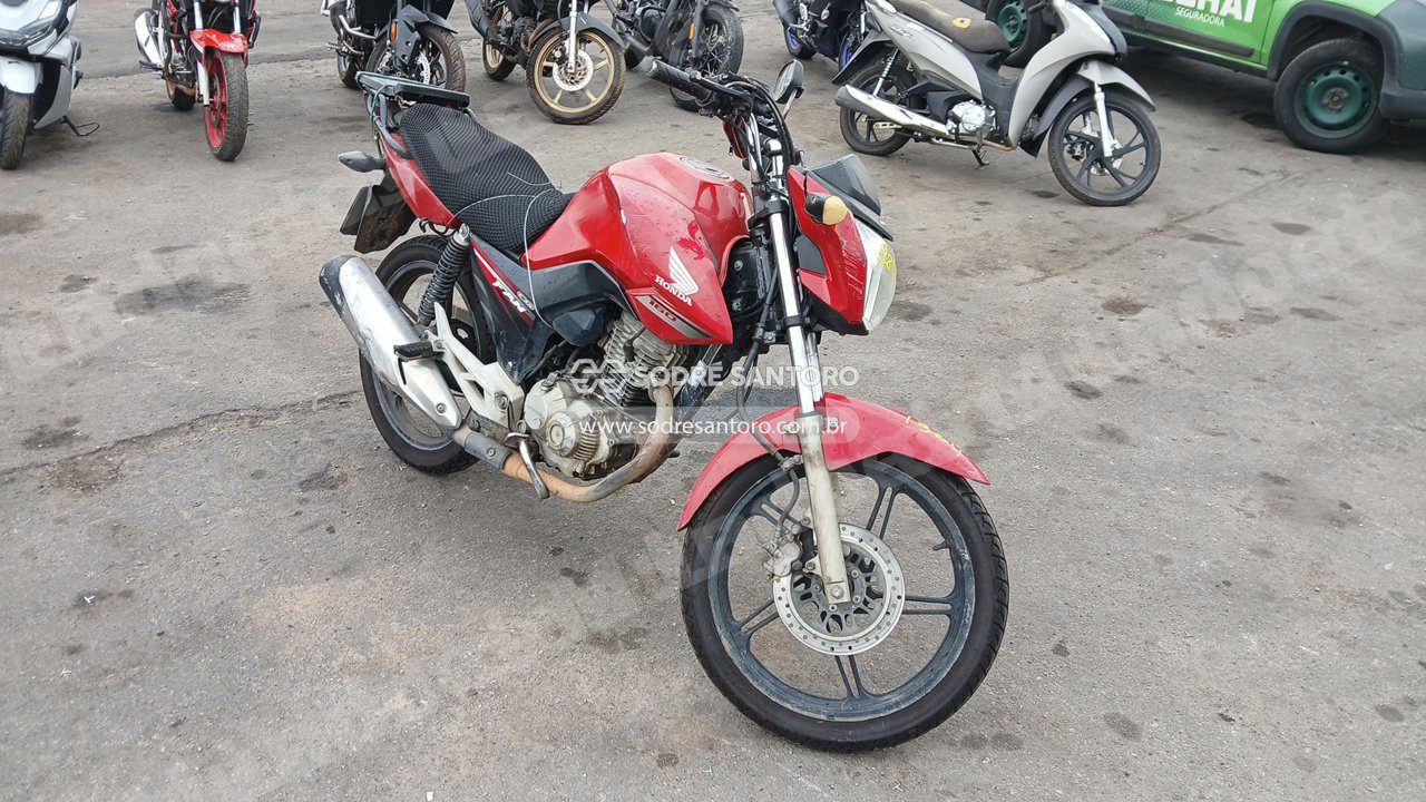 Honda Cg 160 Fan Esdi 2017 em leilao em Brasil