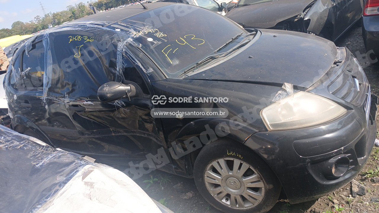 Citroen C3 Glx 14 Flex 2011 em leilao em Guarulhos/SP