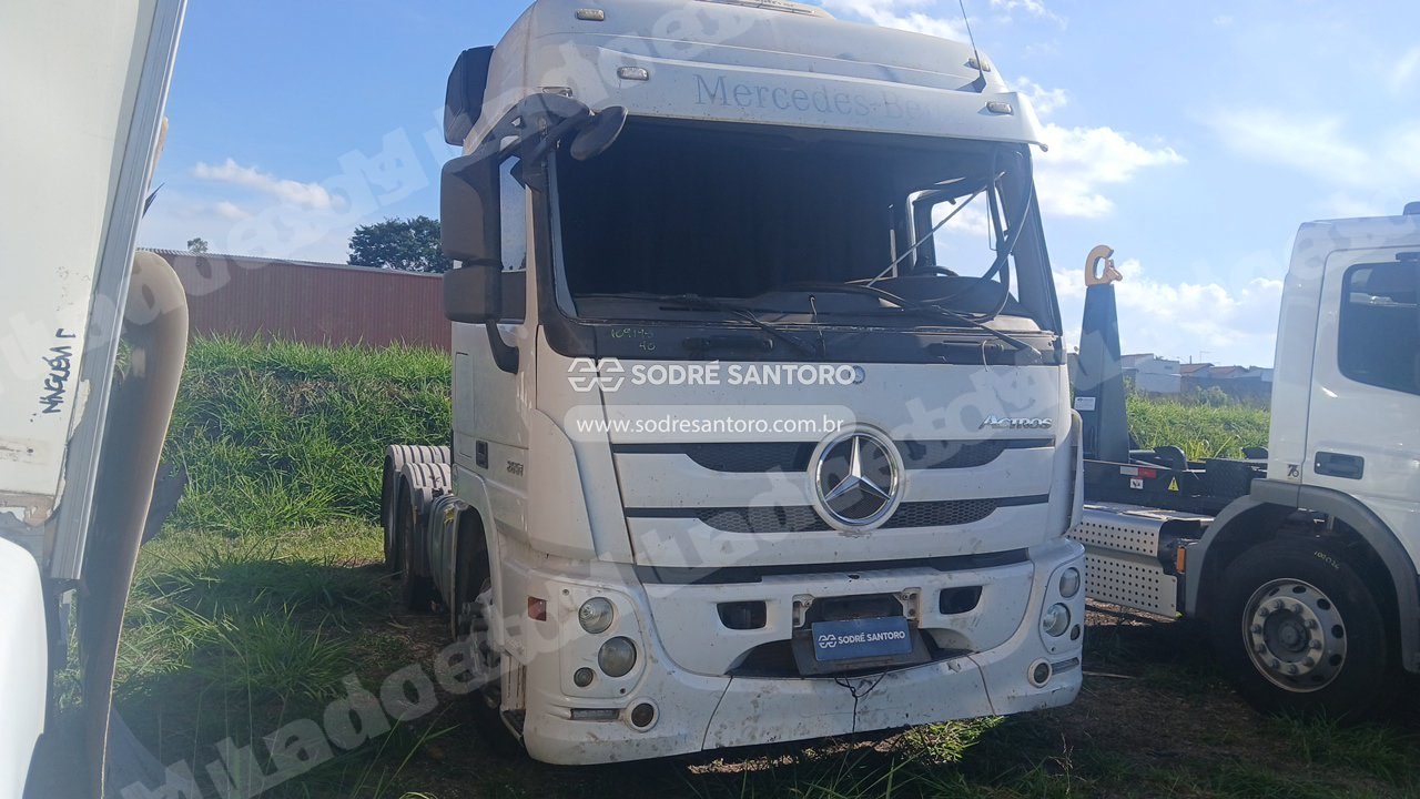 Mercedes-Benz Actros 2651 Ls 6X4 2019 em leilão em Limeira/SP