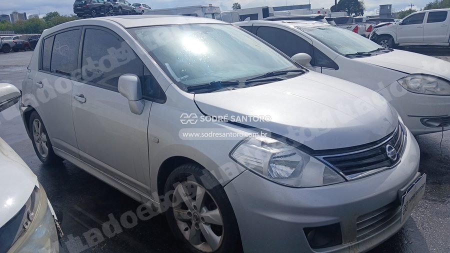 Nissan Tiida 18Sl Flex 2012 em leilão em Guarulhos/SP