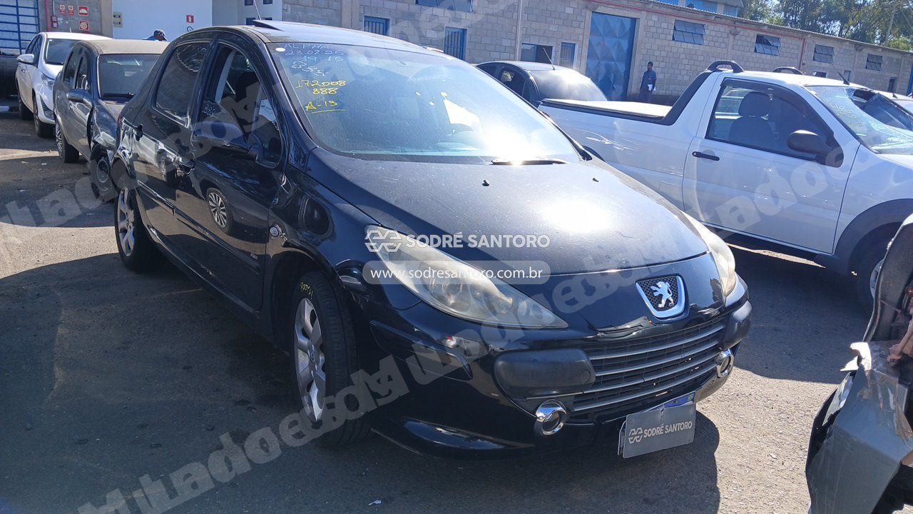 Peugeot 307 16 Pr Pk 2011 em leilao em Monte Mor/SP