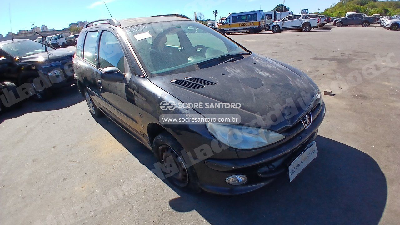 Peugeot 206 Sw14 Pres Fx 2007 em leilao em Brasil