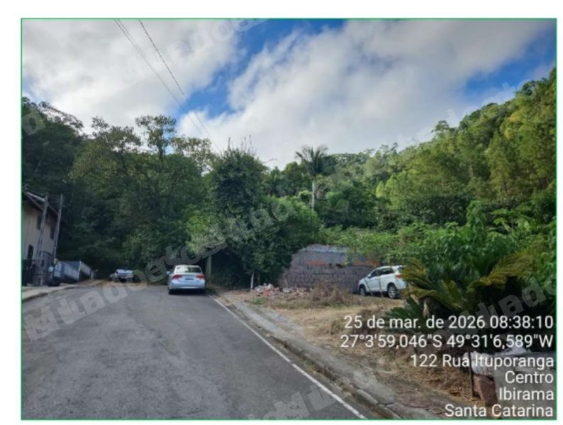 Terreno em leilao em Ibirama/SC