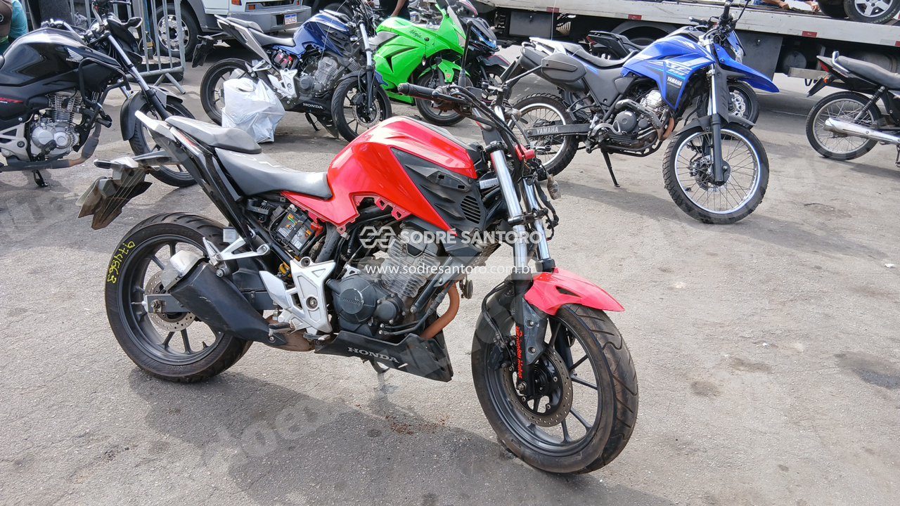 Honda Cb 300F Twister Abs 2024 em leilao em Brasil