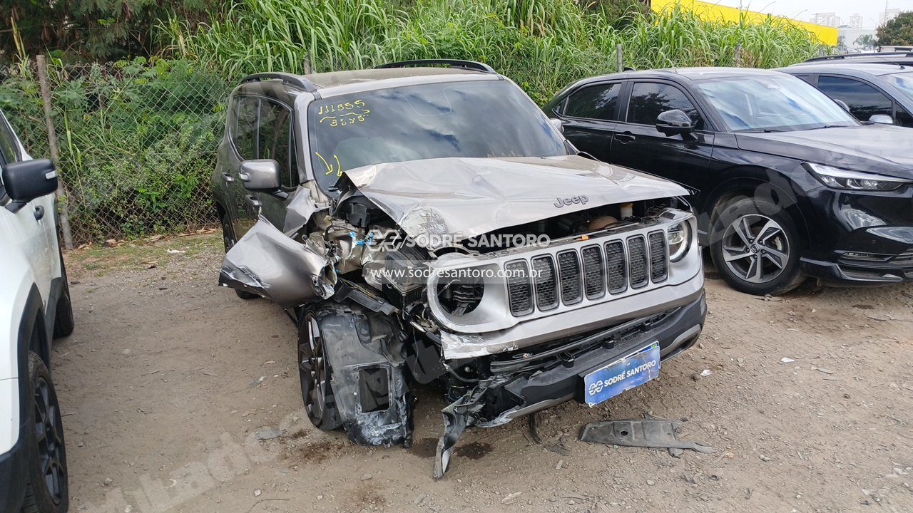 Jeep Renegade Limited At 2021 em leilão em Guarulhos/SP