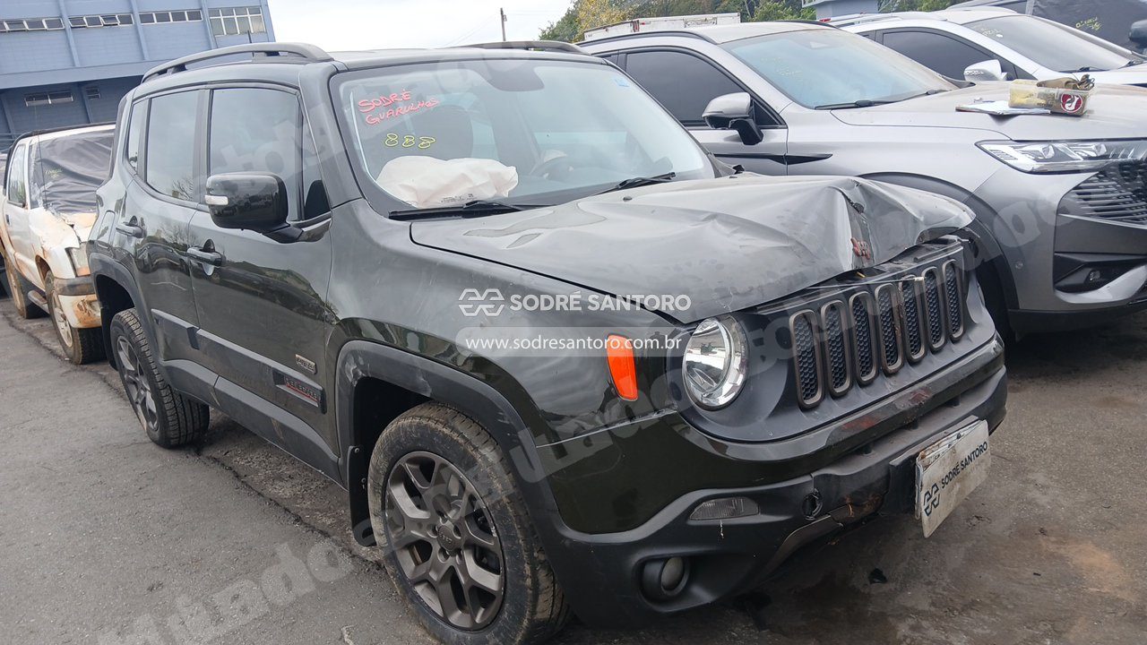 Jeep Renegade Sport At D 2016 em leilão em Guarulhos/SP