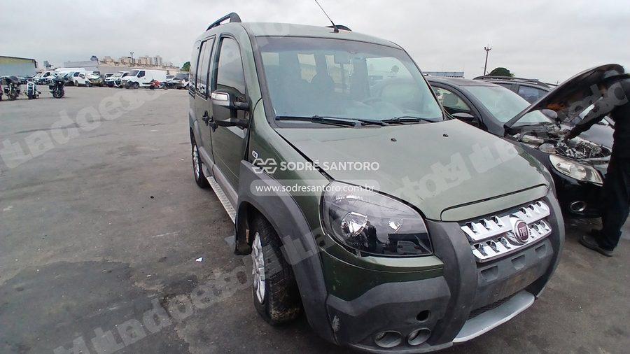 Fiat Doblo Adv 1.8 Flex 2015 em leilão em Guarulhos/SP