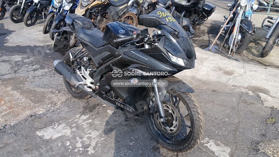 Yamaha Yzf R15 Abs 2025 em leilão em Guarulhos/SP