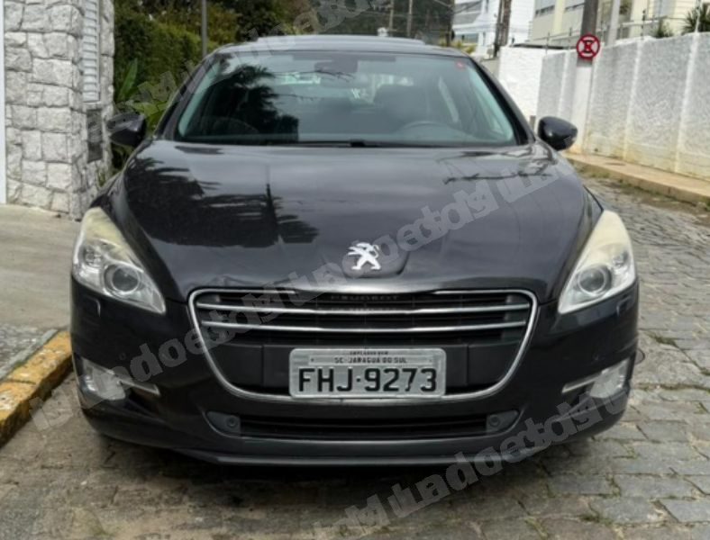 Peugeot 508 2012 em leilão em Itajaí/SC
