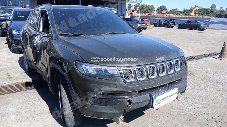 Jeep Compass Long Tf 2022 em leilão em Guarulhos/SP