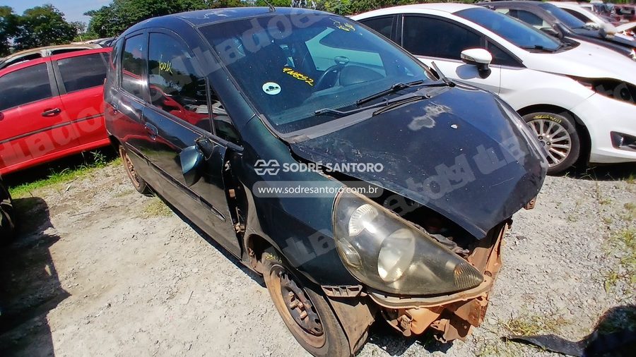 Honda Fit Lx 2005 em leilão em Guarulhos/SP - Lote 2