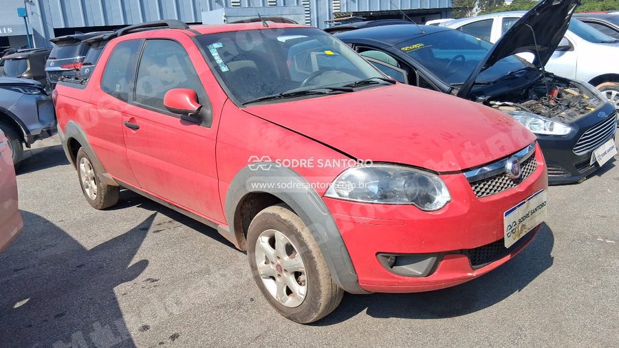Fiat Strada Trek Cd 1.6 2015 em leilão em Guarulhos/SP