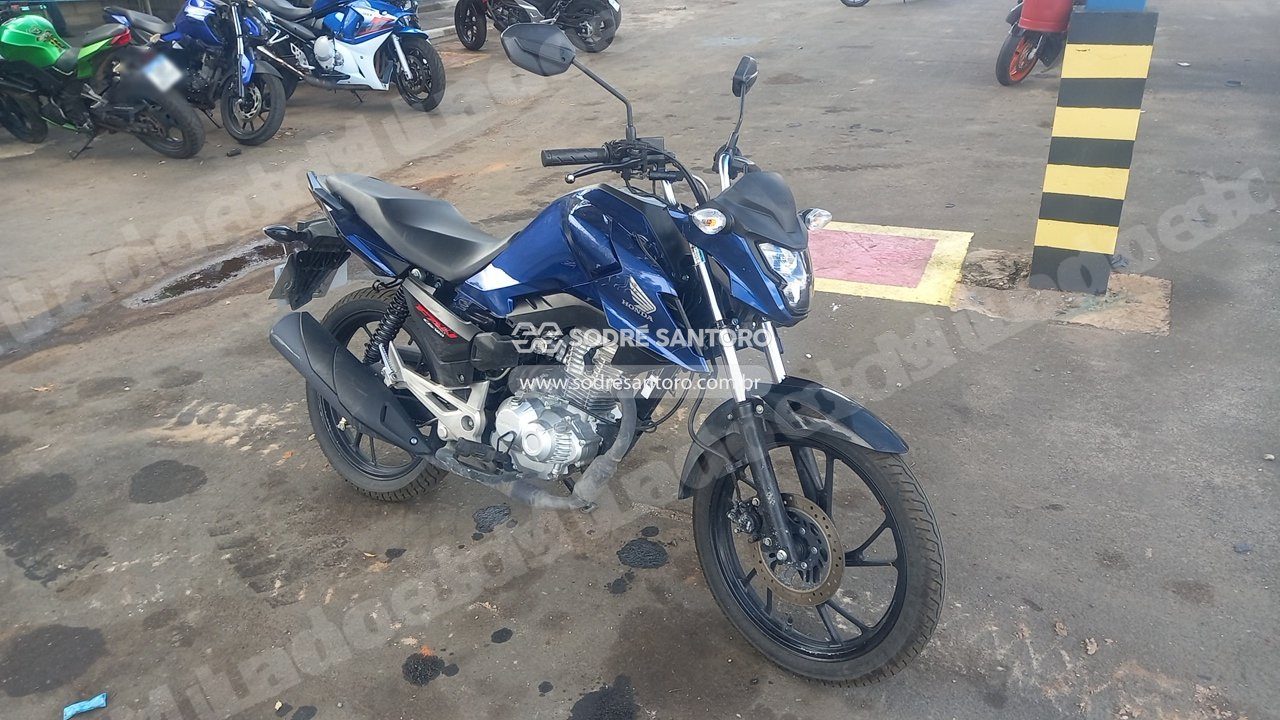 Honda Cg 160 Fan 2025 em leilão em Monte Mor/SP