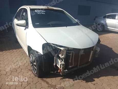 Toyota Etios em leilão em Aparecida de Goiânia/GO - Lote 1