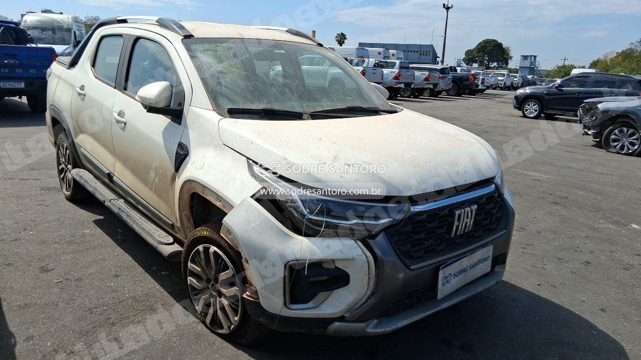 Fiat Strada Ranch T200 At 2024 em leilao em Brasil