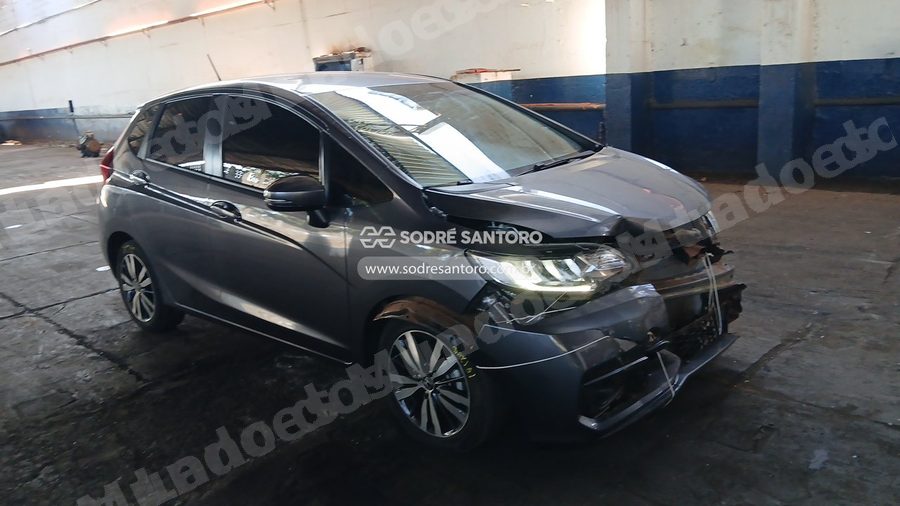Honda Fit Exl Cvt 2019 em leilão em Ribeirão Preto/SP