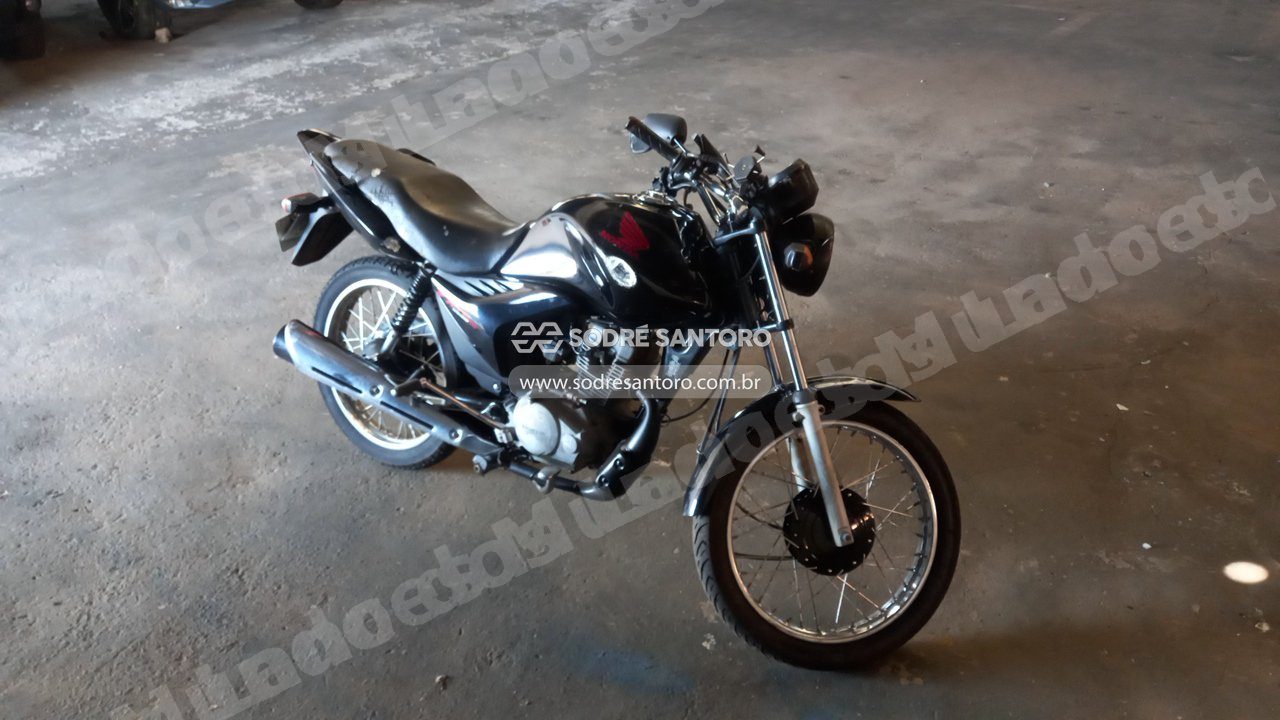 Honda Cg 125 Fan Ks 2012 em leilao em Bauru/SP