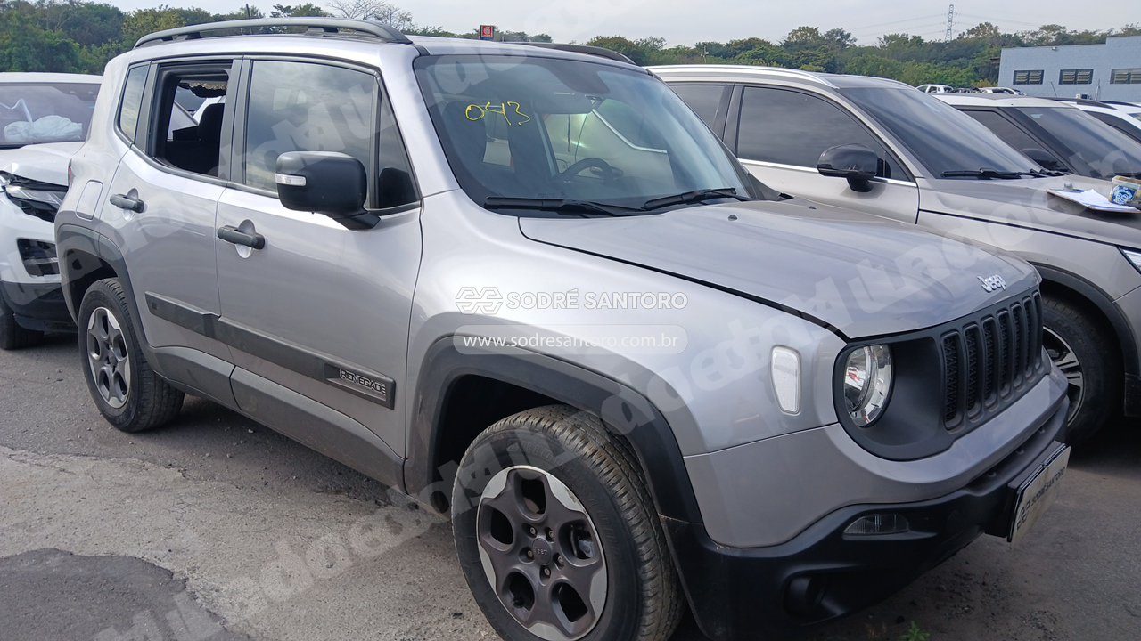 Jeep Renegade 1.8 At 2020 em leilao em Brasil