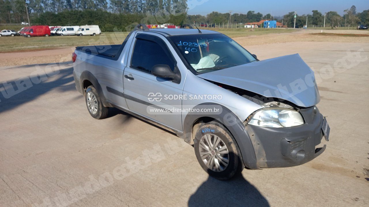 Fiat Strada Working 2016 em leilao em Cesário Lange/SP