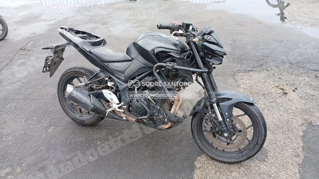 Yamaha Mt03 Abs 2023 em leilao em Rio de Janeiro/RJ