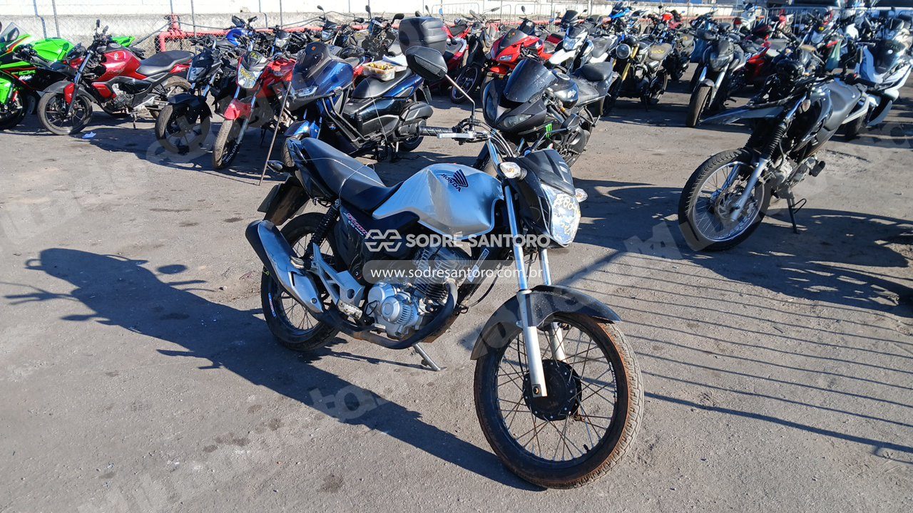 Honda Cg 160 Start 2024 em leilao em Brasil