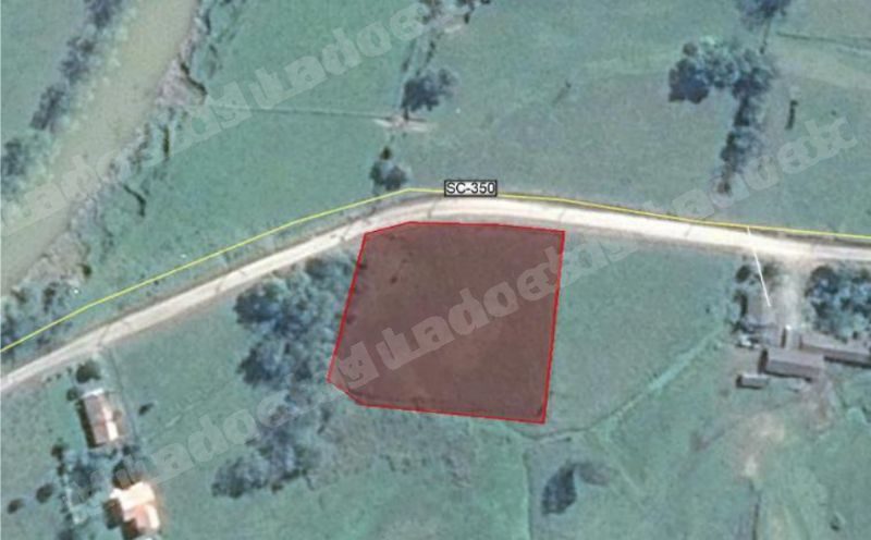 Terreno de 5700 m2 em leilão em Taió/SC