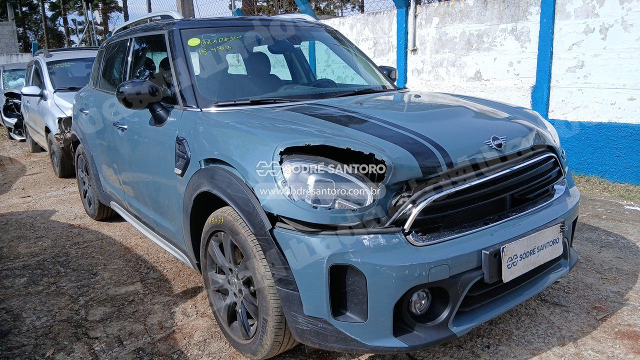 Mini Cyman Cooper 2021 em leilao em São José dos Pinhais/PR