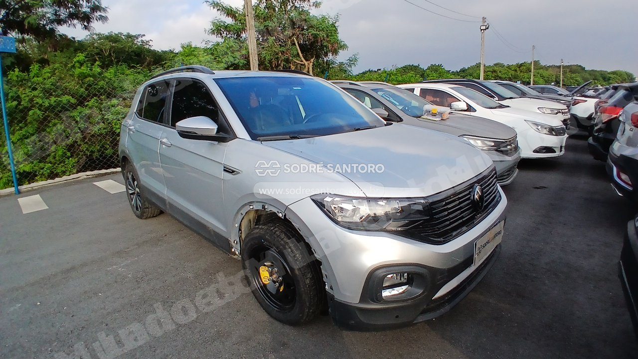 Volkswagen T Cross Cl Tsi 2022 em leilao em Brasil