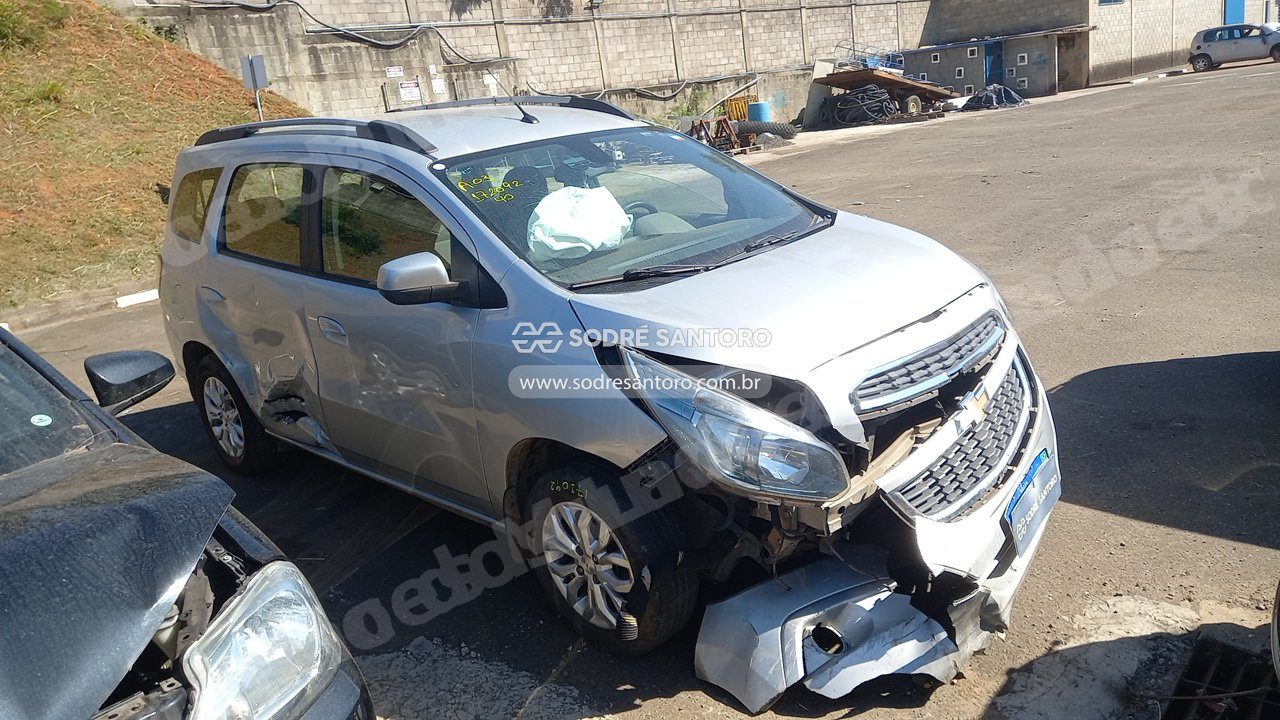 Chevrolet Spin 1.8L At Ltz 2018 em leilao em Monte Mor/SP