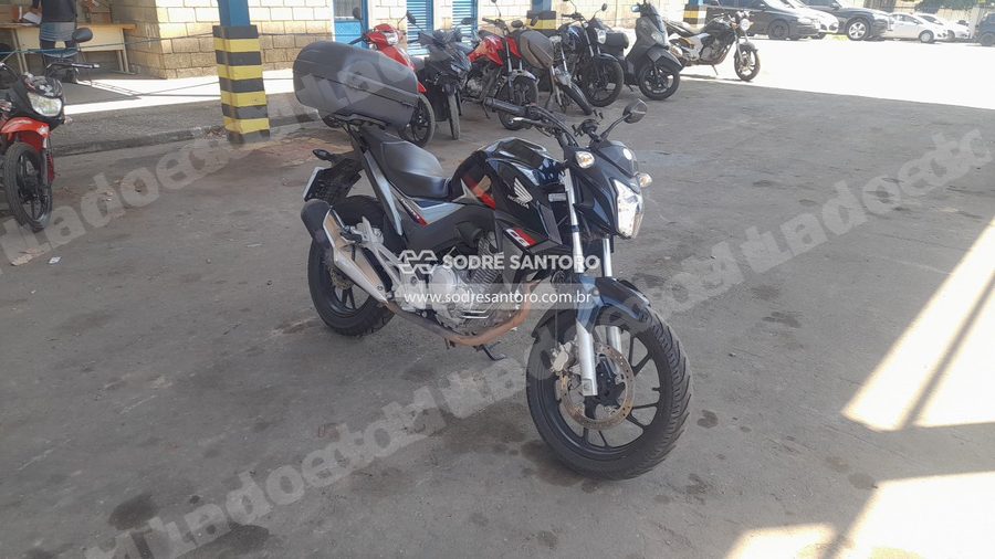 Honda Cb 250F Twister 2018 em leilão em Monte Mor/SP