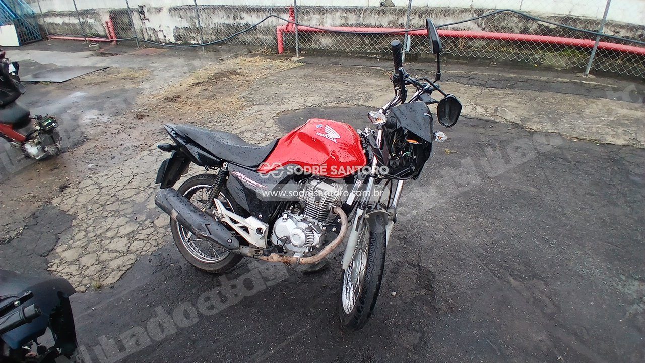 Honda Cg 160 Start 2024 em leilao em Brasil