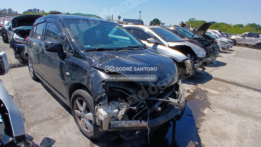Nissan Tiida 18Sl Flex 2013 em leilão em Guarulhos/SP