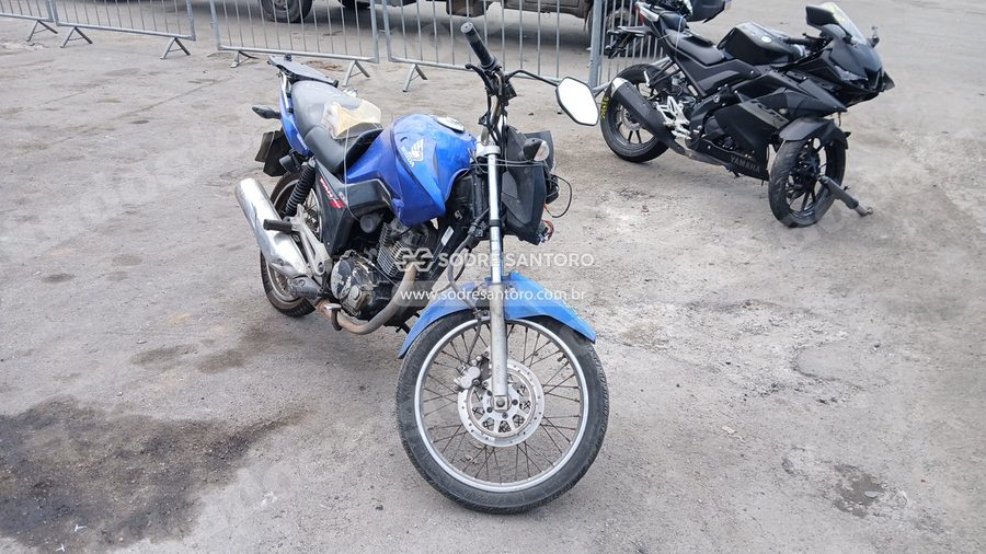 Honda Cg 150 Fan Esdi 2014 em leilão em Guarulhos/SP