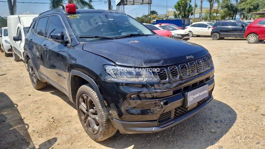 Jeep Compass Longitude T 2026 em leilão em São José dos Pinhais/PR