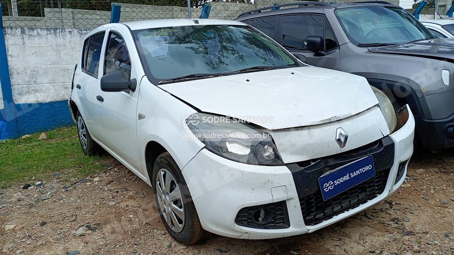 Renault Sandero Exp1016V 2014 em leilão em São José dos Pinhais/PR