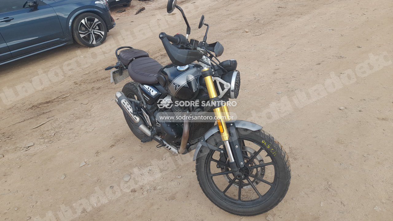 Triumph Scrambler 400X 2025 em leilao em São José dos Pinhais/PR