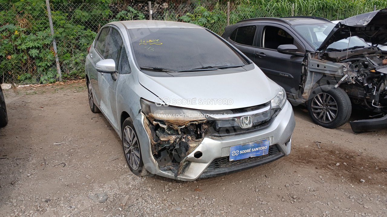 Honda Fit Ex Cvt 2016 em leilão em Guarulhos/SP