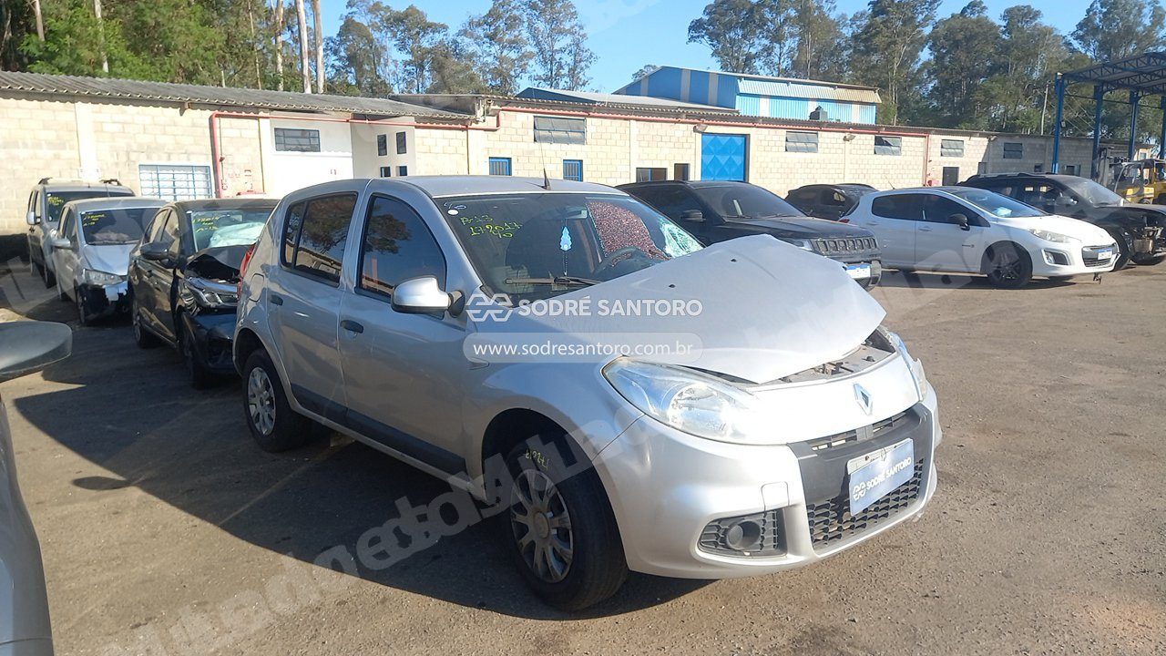 Renault Sandero 2012 em leilao em Monte Mor/SP