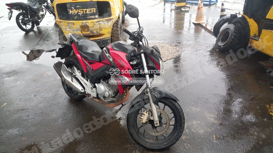 Honda Cb250F Twister Cbs 2019 em leilão em Monte Mor/SP