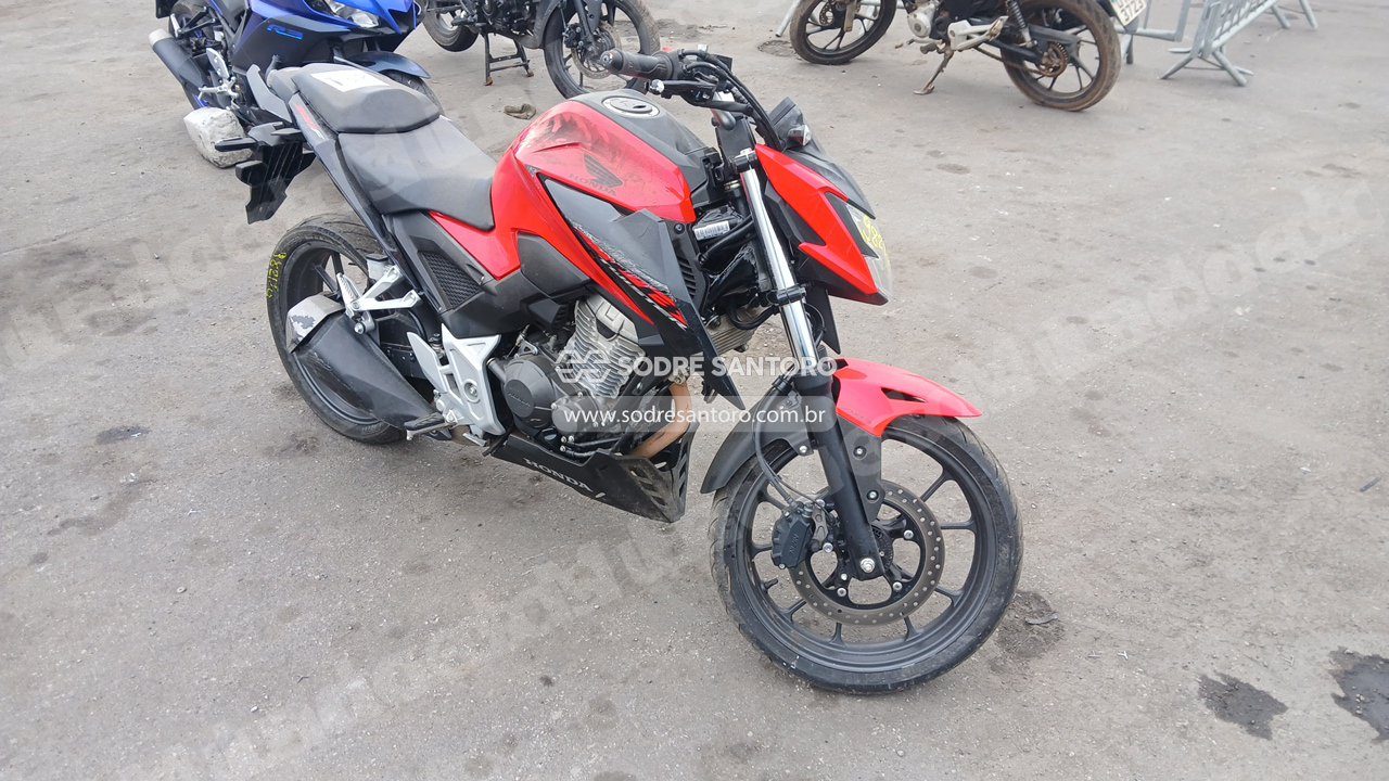 Honda Cb 300F Twister Abs 2024 em leilao em Brasil
