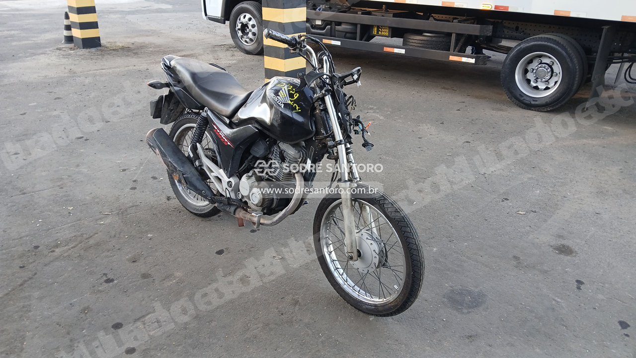 Honda Cg 160 Start 2017 em leilao em Monte Mor/SP