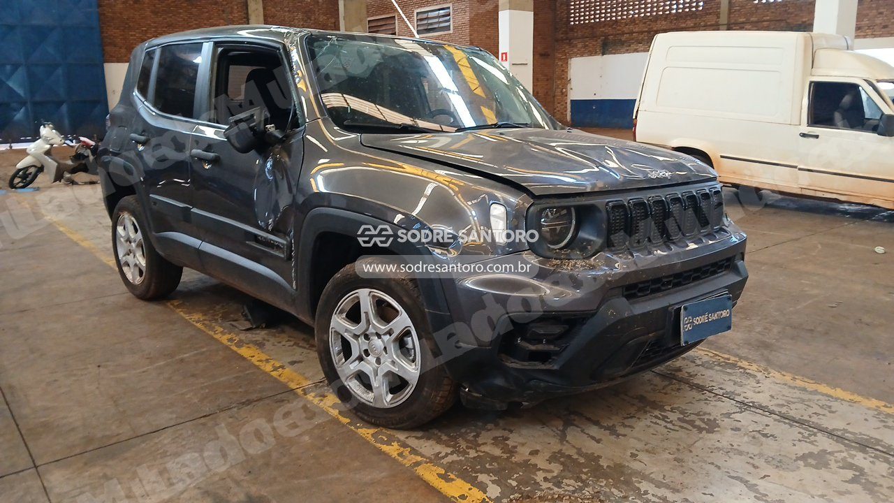 Jeep Renegade 1.3 T 2025 em leilao em Sertãozinho/SP