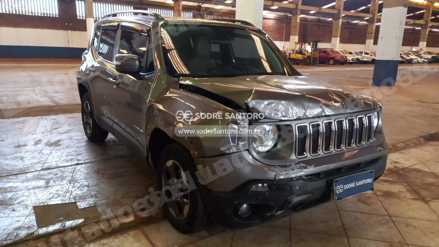 Jeep Renegade 1.8 At 2021 em leilão em Sertãozinho/SP