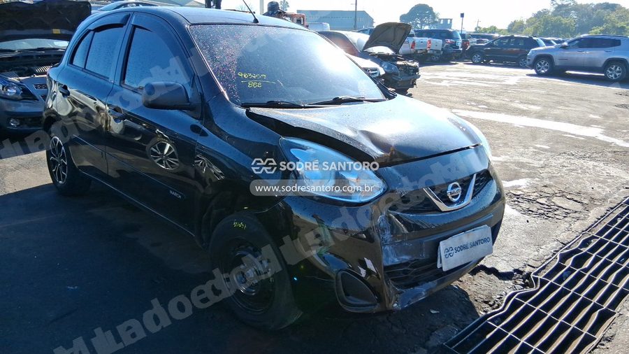 Nissan March 10 Mt 2017 em leilão em Guarulhos/MT